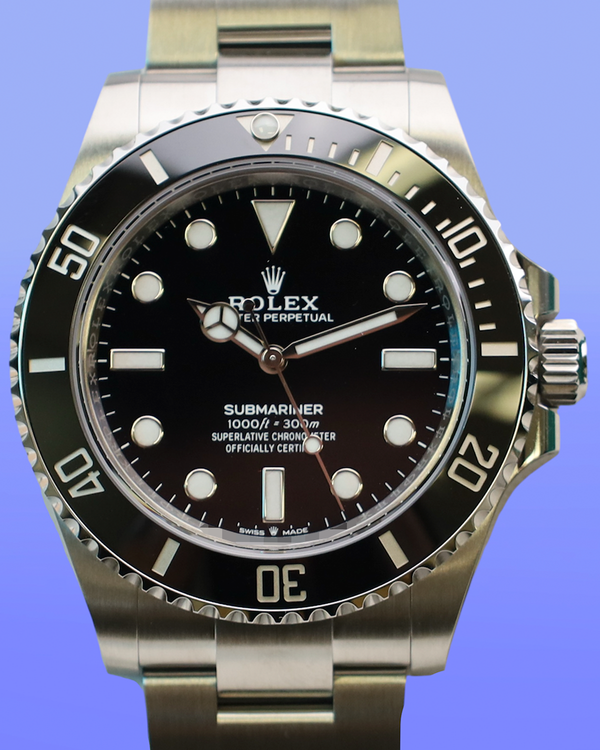 2025 Rolex Submariner No-Date 41MM Black Dial Oyster Bracelet (124060)
