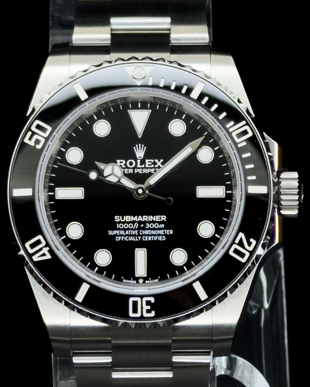 2025 Rolex Submariner No-Date 41MM Black Dial Oyster Bracelet (124060)