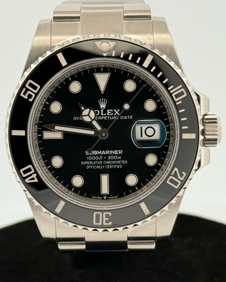 2022 Rolex Submariner Date 41MM Black Dial Oyster Bracelet (126610LN)