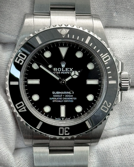 2021 Rolex Submariner No-Date 41MM Black Dial Oyster Bracelet (124060)