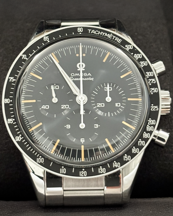 2024 Omega Speedmaster Anniversary Series "The First Omega In Space" 39.7MM Blue Dial Steel Bracelet (310.30.40.50.06.001)