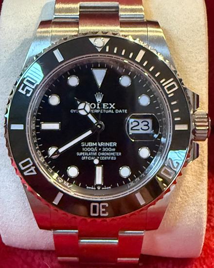 2025 Rolex Submariner Date 41MM Black Dial Oyster Bracelet (126610LN)