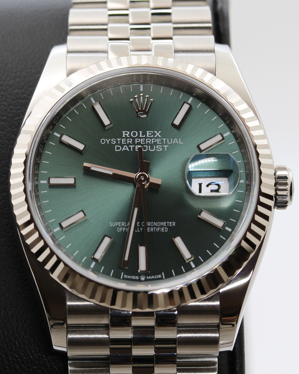 2024 Rolex Datejust 36MM Green Dial Jubilee Bracelet (126234)