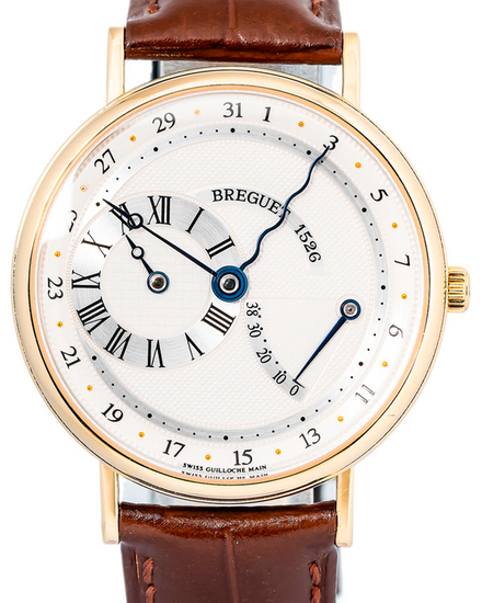 2008 Breguet Classique 36MM White Dial Leather Strap (3680BA/11/986)