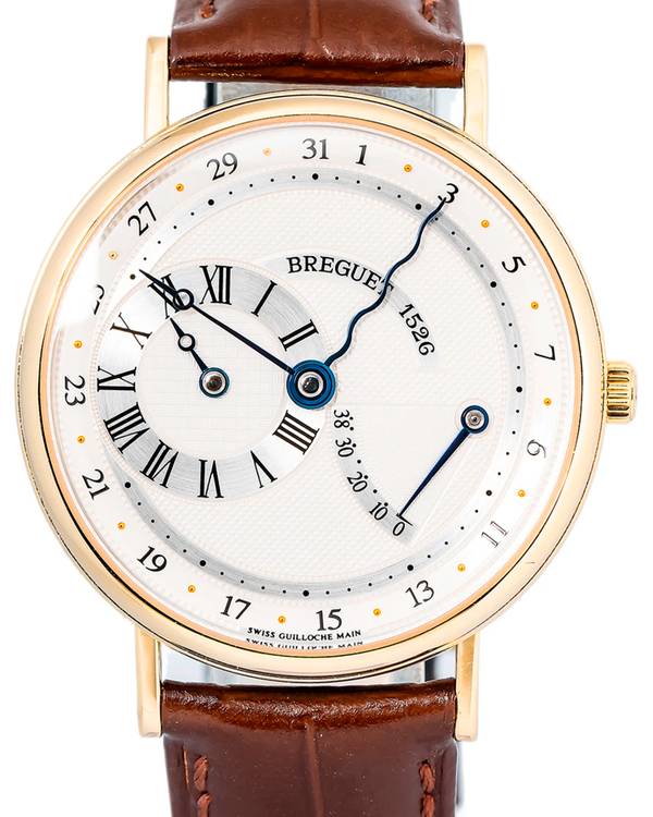 2008 Breguet Classique 36MM White Dial Leather Strap (3680BA/11/986)