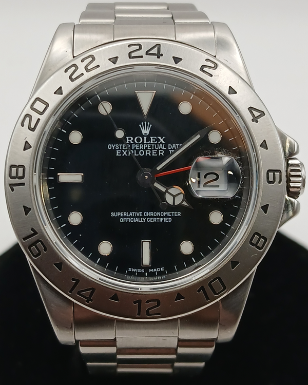 1999 Rolex Explorer II 40MM Black Dial Oyster Bracelet (16570)