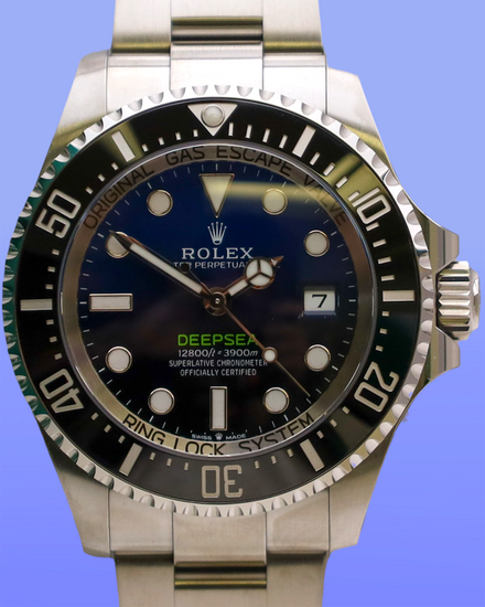 2025 Rolex Sea-Dweller Deepsea "James Cameron" 44MM Blue Dial Oyster Bracelet (136660)