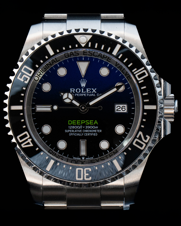 2024 Rolex Sea-Dweller Deepsea "James Cameron" 44MM Blue Dial Oyster Bracelet (136660)