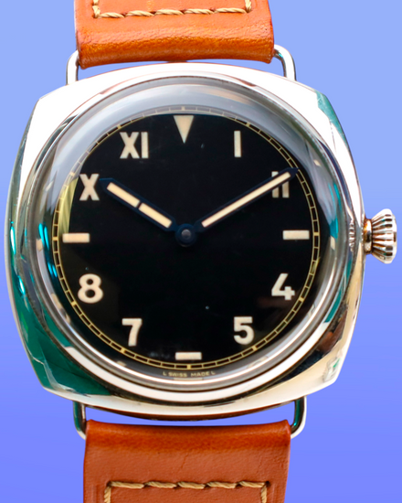 No Reserve - Panerai Radiomir 3 Days L.E. 47MM Black "California" Dial Leather Strap (PAM00249)