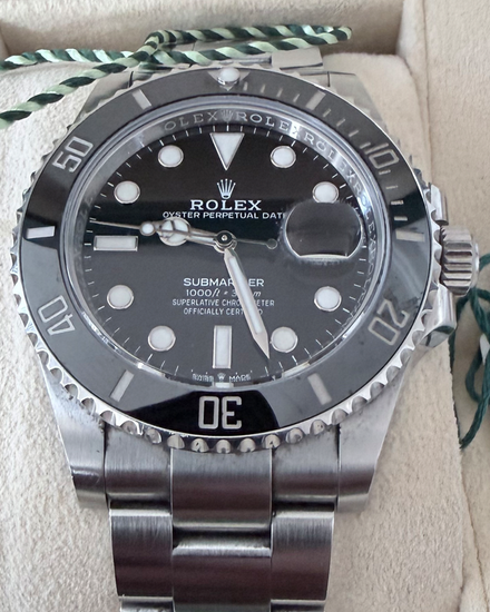 2023 Rolex Submariner Date 41MM Black Dial Oyster Bracelet (126610LN)