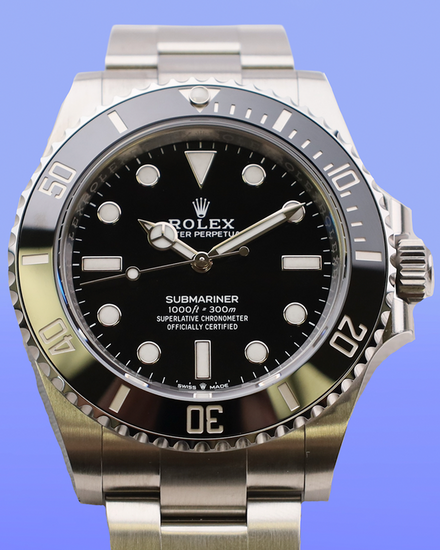 2025 Rolex Submariner No-Date 41MM Black Dial Oyster Bracelet (124060)
