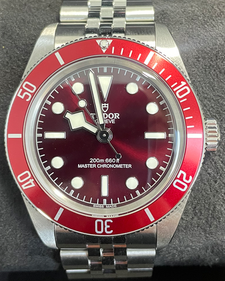 2025 Tudor Black Bay 58' 39MM Red Dial Steel Bracelet (7939A1A0RU)