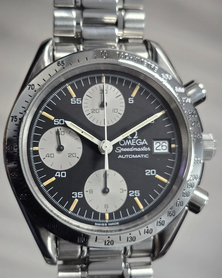Omega Speedmaster Date 39MM Black Dial Steel Bracelet (3511.50.00)