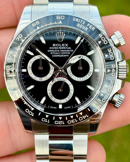 2025 Rolex Cosmograph Daytona 40MM Black Dial Oyster Bracelet (126500LN)