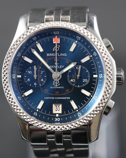 2007 Breitling Bentley Mark VI S. E. 42MM Blue Dial Steel Bracelet (P2636212/C707)