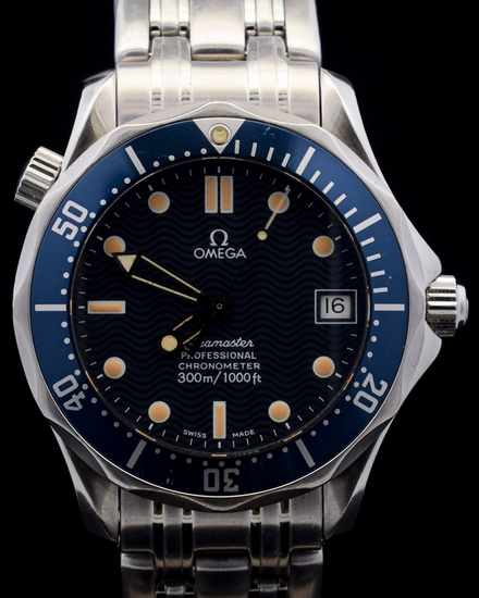 Omega Seamaster Diver 300M 41MM Quartz Blue Dial Steel Bracelet (2541.80.00)