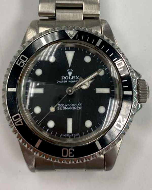 Rolex Submariner No-Date 40MM Aftermarket Black Dial Oyster Bracelet (5513)