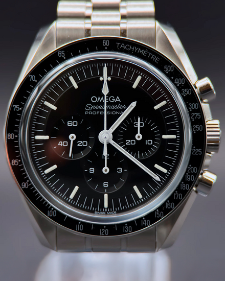 2025 Omega Speedmaster Professional Moonwatch 42MM Black Dial Steel Bracelet (310.30.42.50.01.002)
