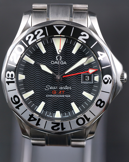 Omega Seamaster 300 GMT "50th Anniversary" 41MM Black Dial Steel Bracelet (2534.50.00)