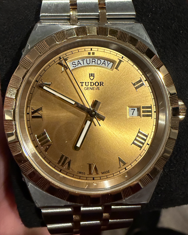 2025 Tudor Royal 41MM Champagne Dial Two-Tone Bracelet (28603)
