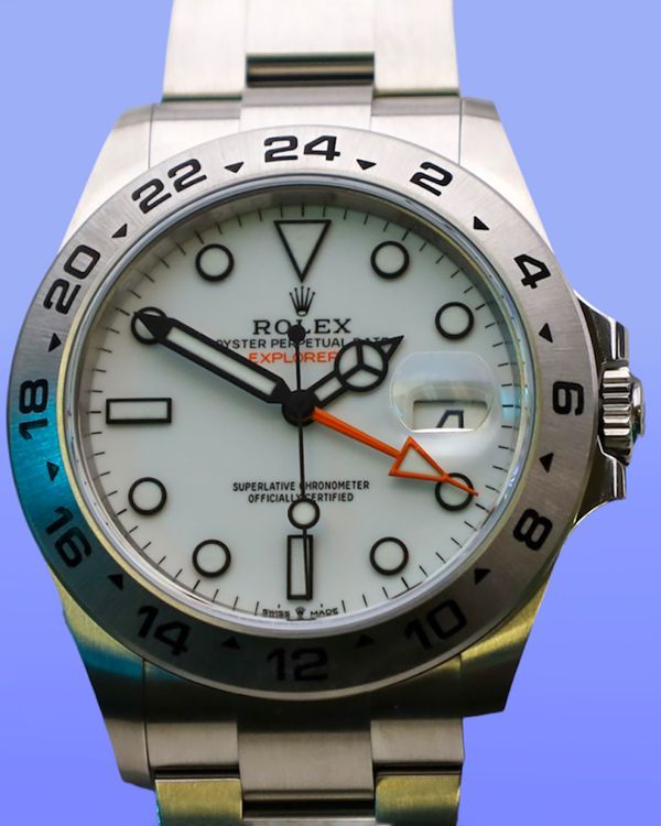 2025 Rolex Explorer II "Polar" 42MM White Dial Oyster Bracelet (226570)