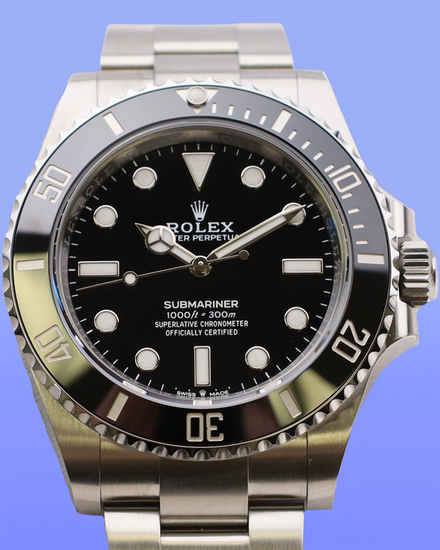 2025 Rolex Submariner No-Date 41MM Black Dial Oyster Bracelet (124060)