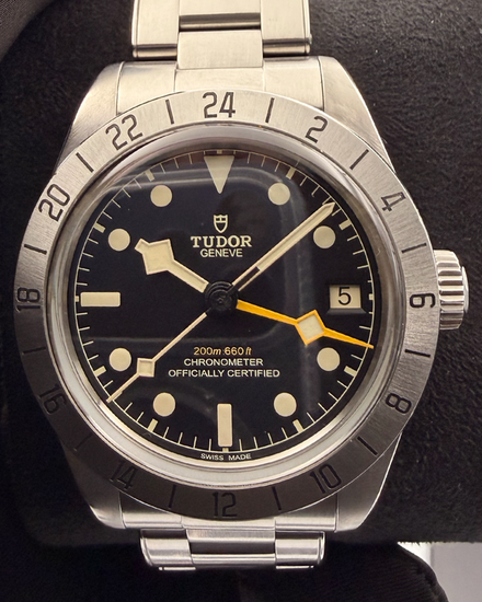 2022 Tudor Black Bay Pro 39MM Black Dial Steel Bracelet (79470)