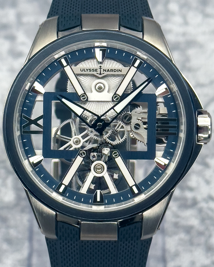 2022 Ulysse Nardin Blast Skeleton X 42MM Skeleton Dial Rubber Strap (3713-260/03)