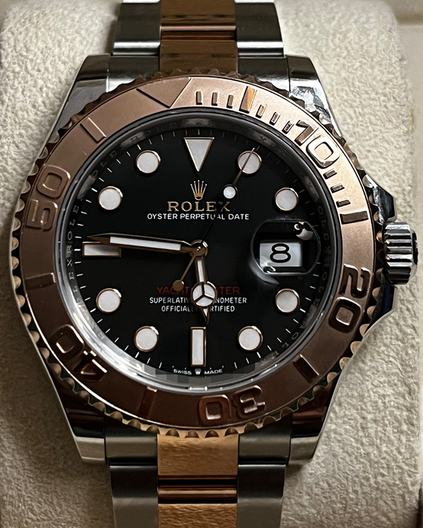 2023 Rolex Yacht-Master 40MM Black Dial Two-Tone Oyster Bracelet (126621)