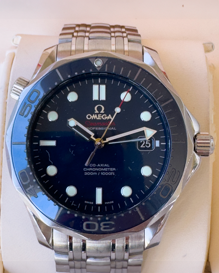 Omega Seamaster Diver 300M 41MM Blue Dial Steel Bracelet (212.30.41.20.03.001)