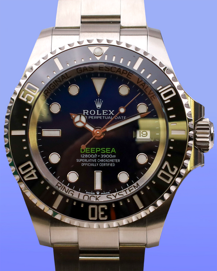 2025 Rolex Sea-Dweller Deepsea "James Cameron" 44MM Blue Dial Oyster Bracelet (136660)