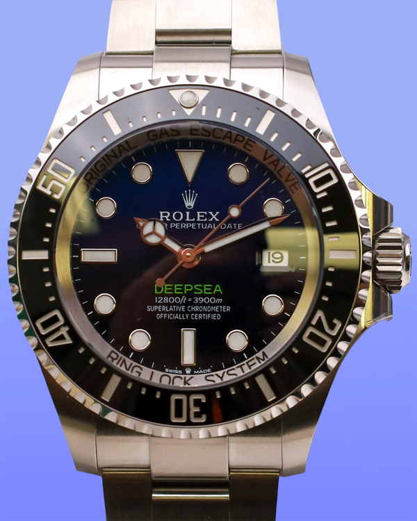 2025 Rolex Sea-Dweller Deepsea "James Cameron" 44MM Blue Dial Oyster Bracelet (136660)