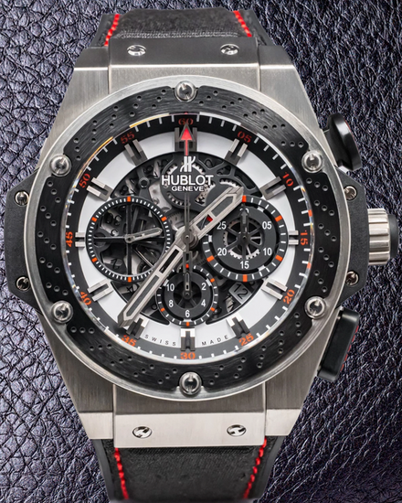 Hublot King Power "F1 Susuka" L. E. 48MM Skeleton Dial Rubber Strap (710.ZM.1123.NR.FJP11)