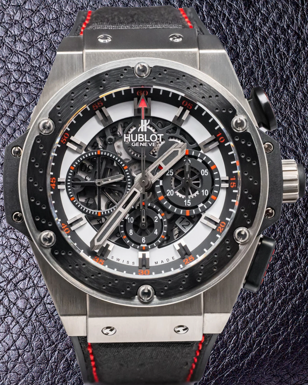Hublot King Power "F1 Susuka" L. E. 48MM Skeleton Dial Rubber Strap (710.ZM.1123.NR.FJP11)
