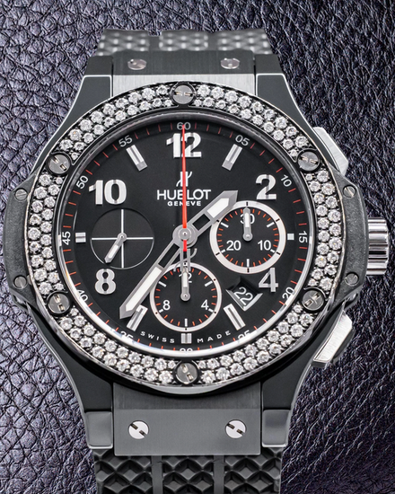 Hublot Big Bang Black Magic 44MM Black Dial Rubber Strap (301.CV.130.RX.114)