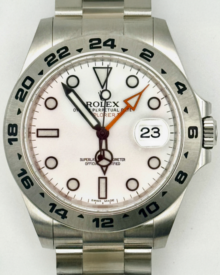 2019 Rolex Explorer II "Polar" 42MM White Dial Oyster Bracelet (216570)