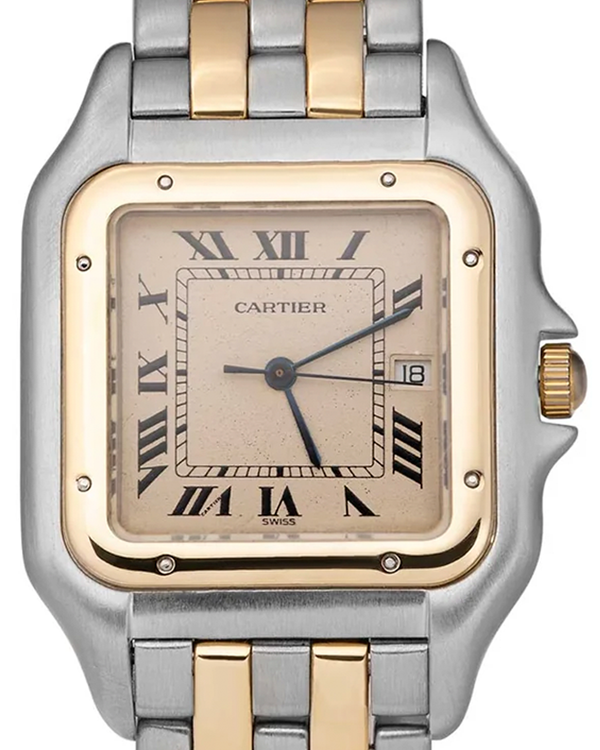 Cartier Panthère De Cartier 29MM Quartz Off-White Dial Two-Tone Bracelet (187957)