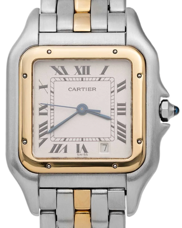 Cartier Panthère De Cartier 27MM Quartz White Dial Two-Tone Bracelet (187949)