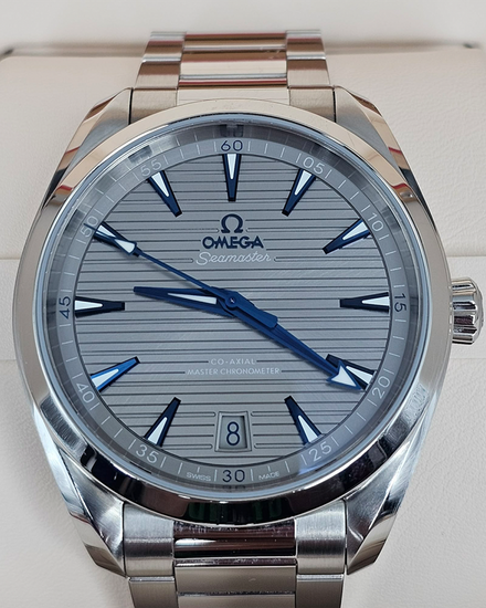 Omega Seamaster Aqua Terra 150M 41MM Grey Dial Steel Bracelet (220.10.41.21.06.001)