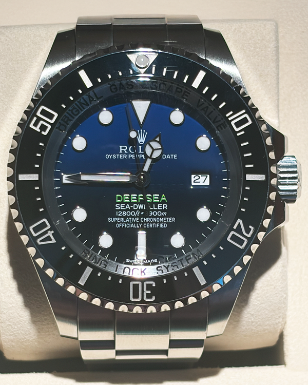 2016 Rolex Sea-Dweller Deepsea "James Cameron" 44MM Blue Dial Oyster Bracelet (116660)