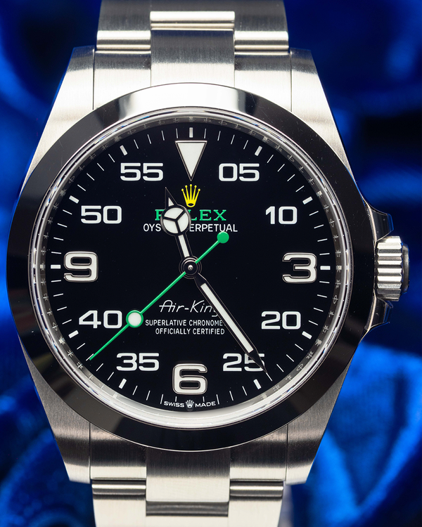 2024 Rolex Air-King 40MM Black Dial Oyster Bracelet (126900)