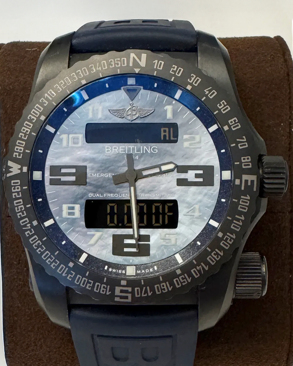 2020 Breitling Emergency II 51MM Quartz Mother of Pearl Dial Rubber Strap (V76325U5/C931)