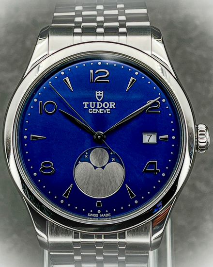 No Reserve - 2025 Tudor 1926 Luna 39MM Blue Dial Steel Bracelet (91560)