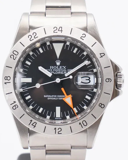 Rolex Explorer II "Steve McQueen" 40MM Black Dial Oyster Bracelet  (1655)