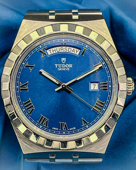 No Reserve - 2021 Tudor Royal 41MM Blue Dial Steel Bracelet (28600)