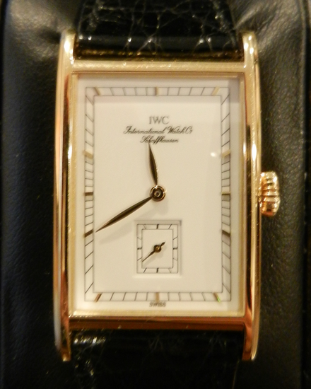IWC Schaffhausen Novecento 25MM White Dial Leather Strap (2550-001)