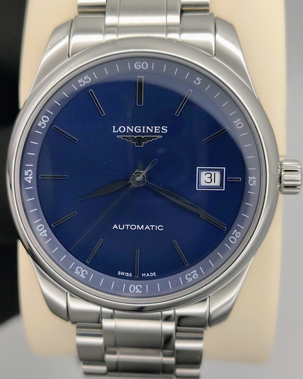 Longines Master Collection 40MM Blue Dial Steel Bracelet (L2.793.4.92.6)