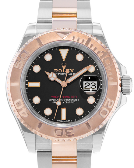 Rolex Yacht-Master 40MM Black Dial Two-Tone Oyster Bracelet (126621)