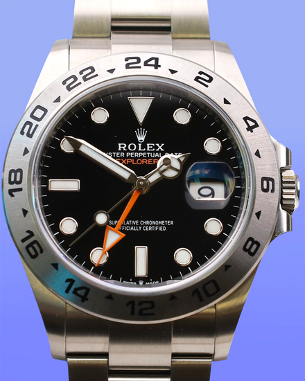 2025 Rolex Explorer II 42MM Black Dial Oyster Bracelet (226570)