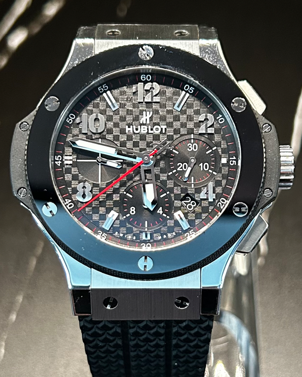 Hublot Big Bang 44MM Carbon Fiber Dial Rubber Strap (301.SB.131.RX)